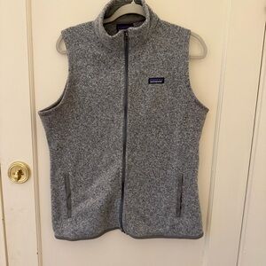 Patagonia Gray Better Sweater Fleece Vest